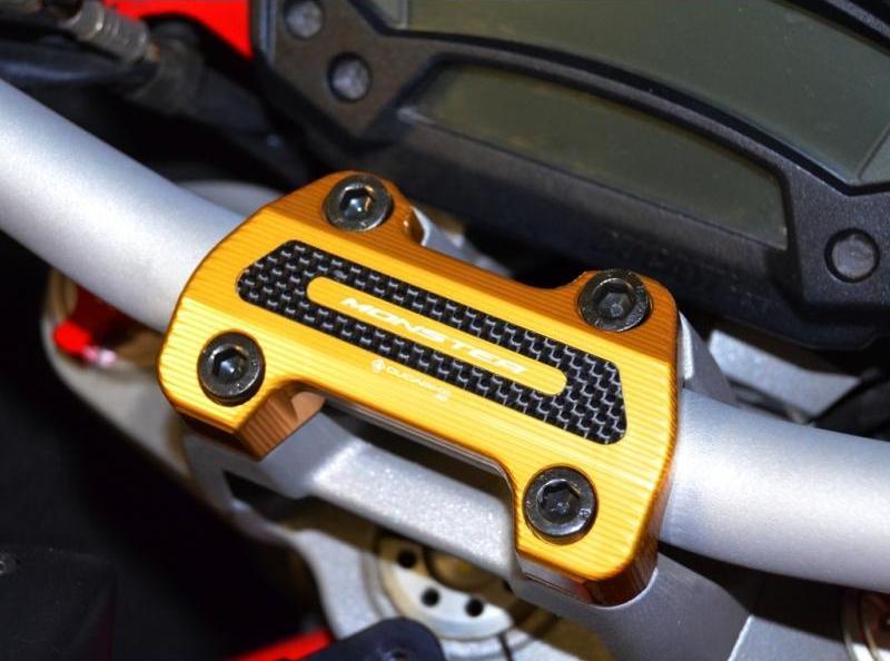 BM07 - DUCABIKE Ducati Monster 796/1100 Handlebar Clamp – Accessories in the Motodeal Motorcycle Aftermarket Accessories and Parts Online Shop