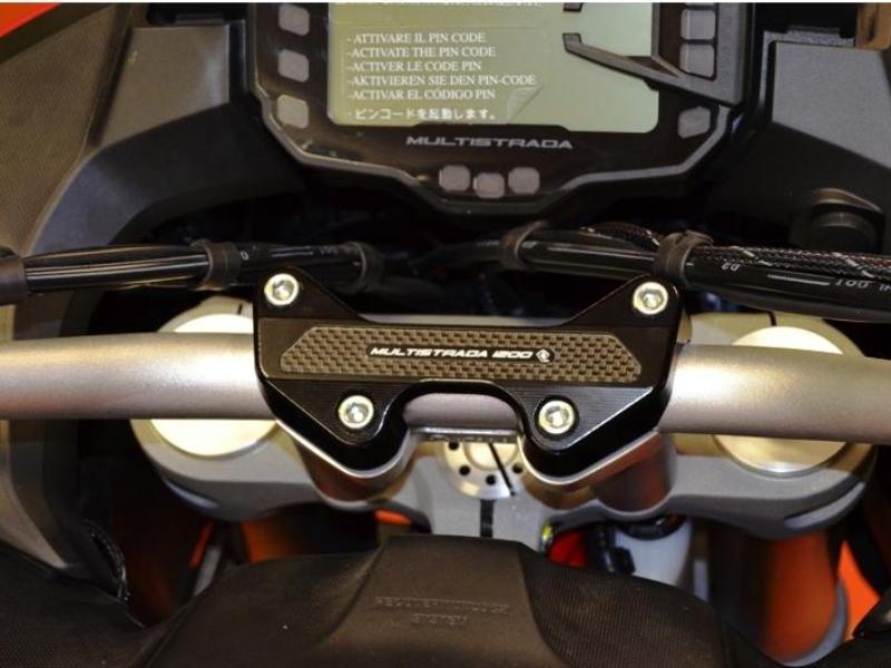 BM09 - DUCABIKE Ducati Multistrada 1200 (15/18) Handlebar Clamp – Accessories in the Motodeal Motorcycle Aftermarket Accessories and Parts Online Shop