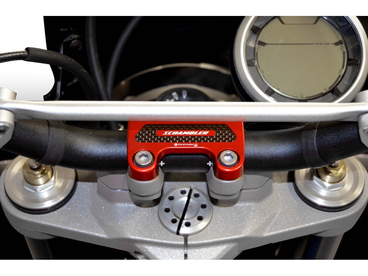 BM12 - DUCABIKE Ducati Scrambler Handlebar Clamp (28 mm) – Accessories in the Motodeal Motorcycle Aftermarket Accessories and Parts Online Shop