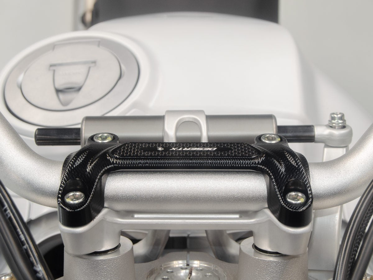 BM17 - DBK Ducati DesertX 937 (2022+) Handlebar Clamp – Accessories in the Motodeal Motorcycle Aftermarket Accessories and Parts Online Shop
