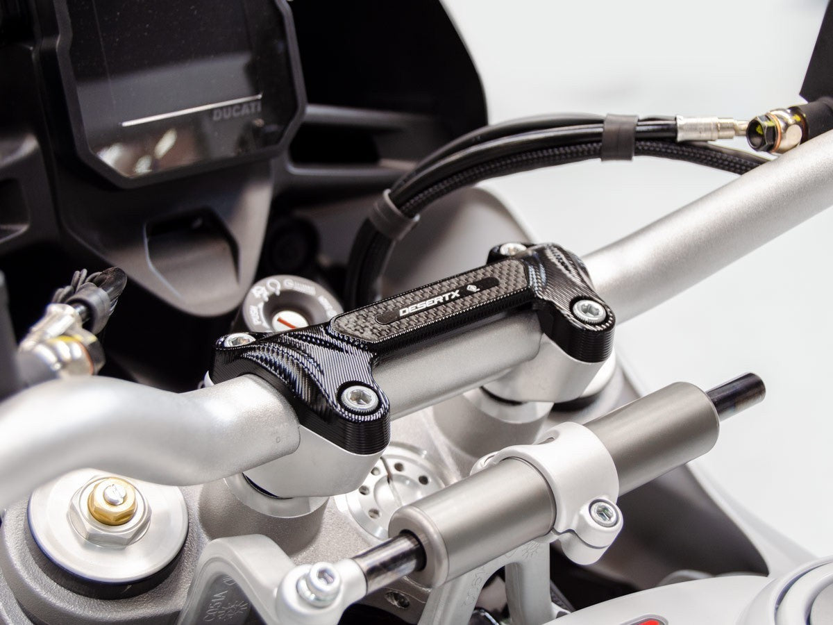 BM17 - DBK Ducati DesertX 937 (2022+) Handlebar Clamp – Accessories in the Motodeal Motorcycle Aftermarket Accessories and Parts Online Shop