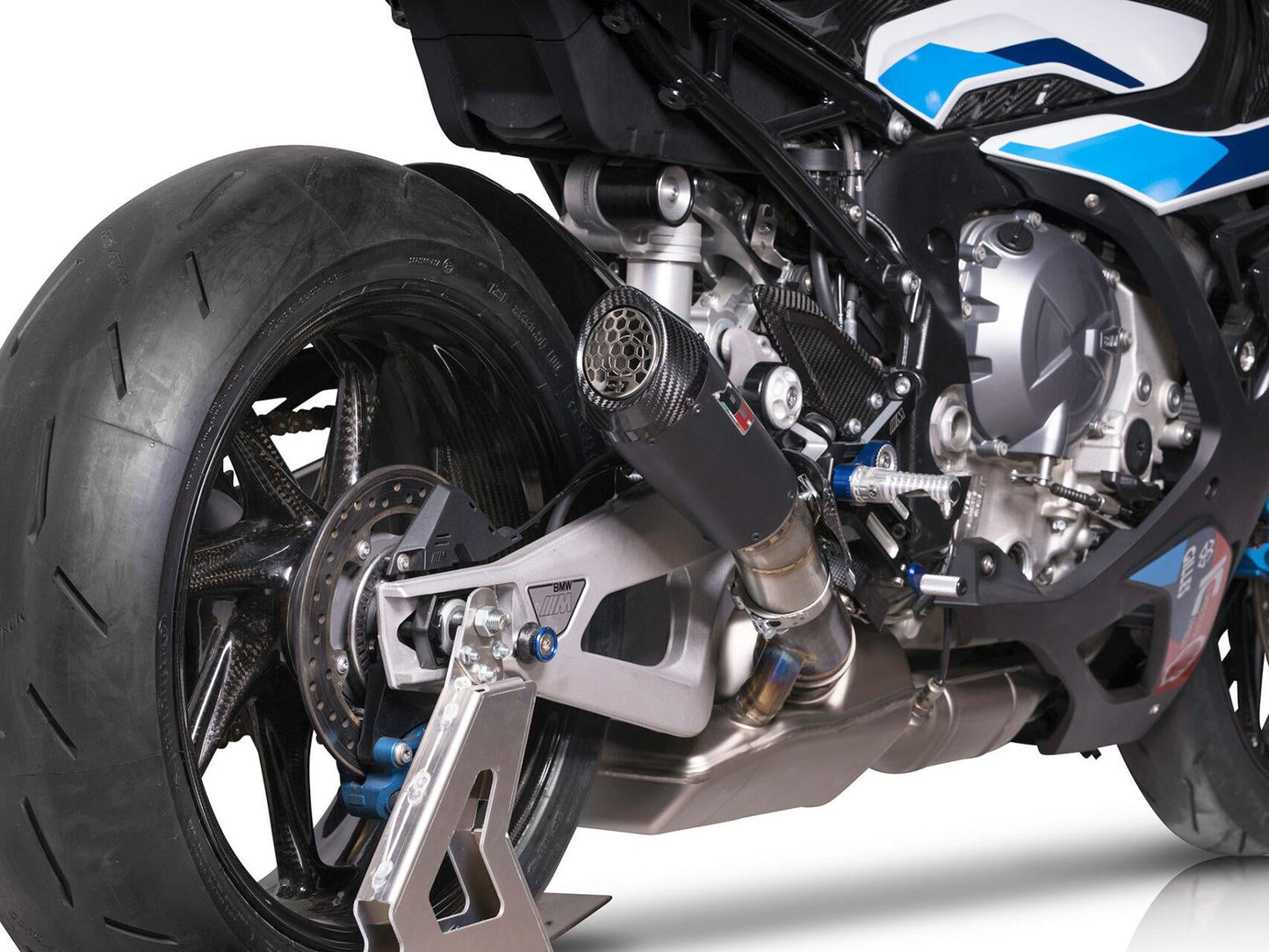 QD EXHAUST BMW S1000RR / M1000RR Slip-on Exhaust "Gunshot Dark Matter 60" (racing) – Accessories in the 2WheelsHero Motorcycle Aftermarket Accessories and Parts Online Shop