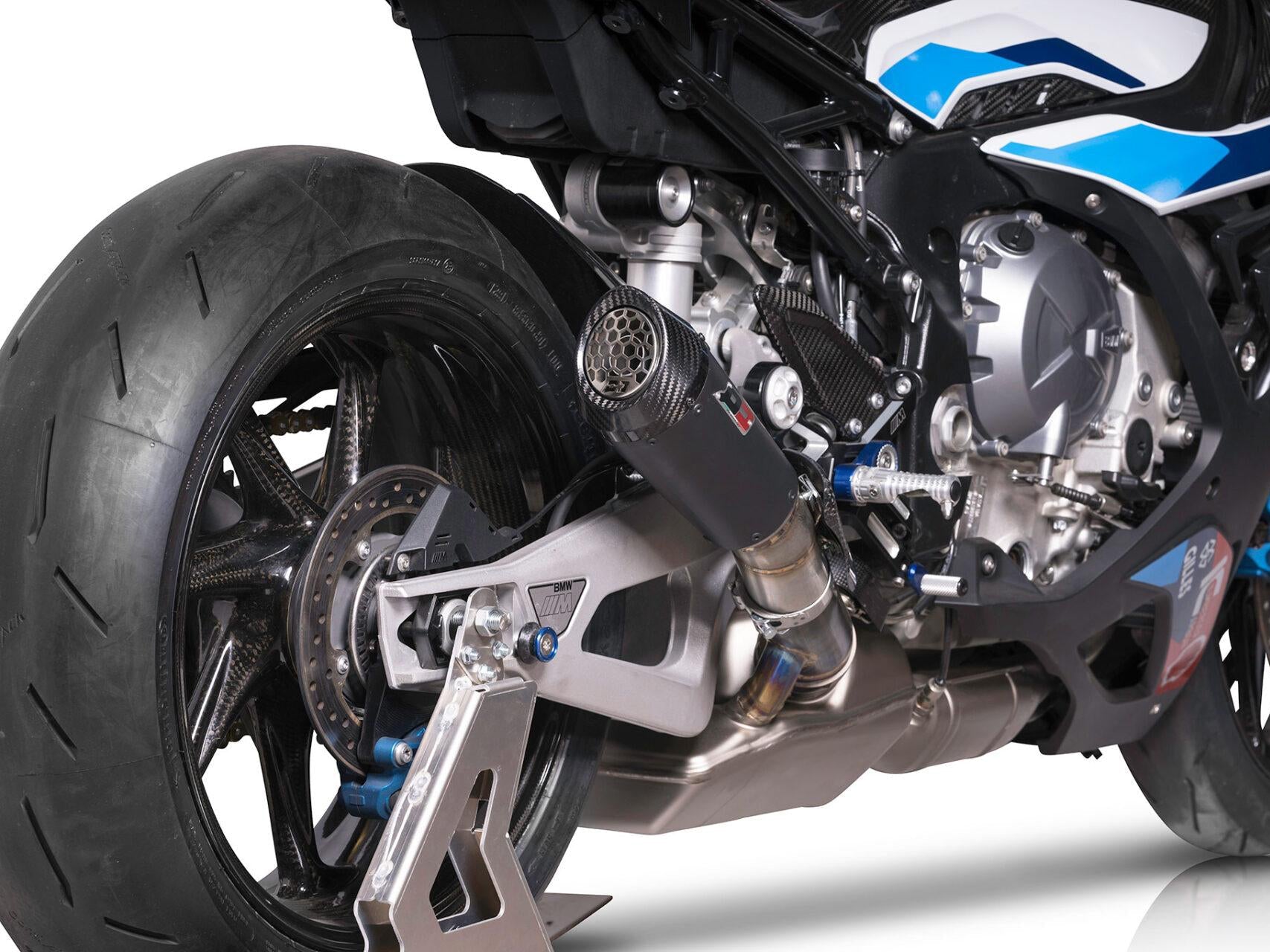 QD EXHAUST BMW S1000RR / M1000RR Slip-on Exhaust "Gunshot Dark Matter 60" (racing) – Accessories in the 2WheelsHero Motorcycle Aftermarket Accessories and Parts Online Shop