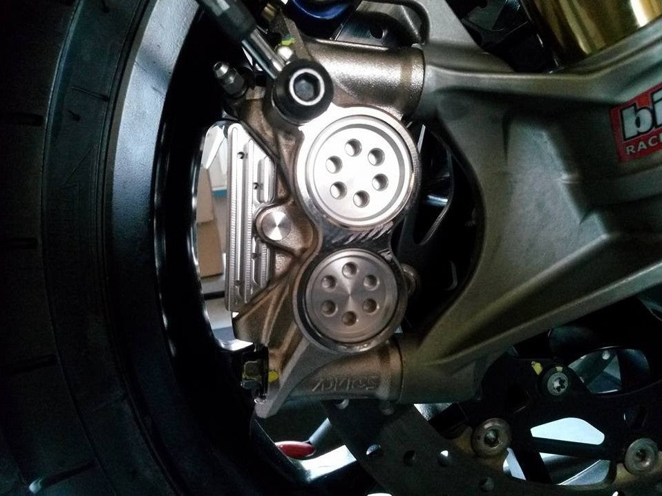 BPR02 - PERFORMANCE TECHNOLOGY Yamaha Brake Plate Radiator – Accessories in the Motodeal Motorcycle Aftermarket Accessories and Parts Online Shop