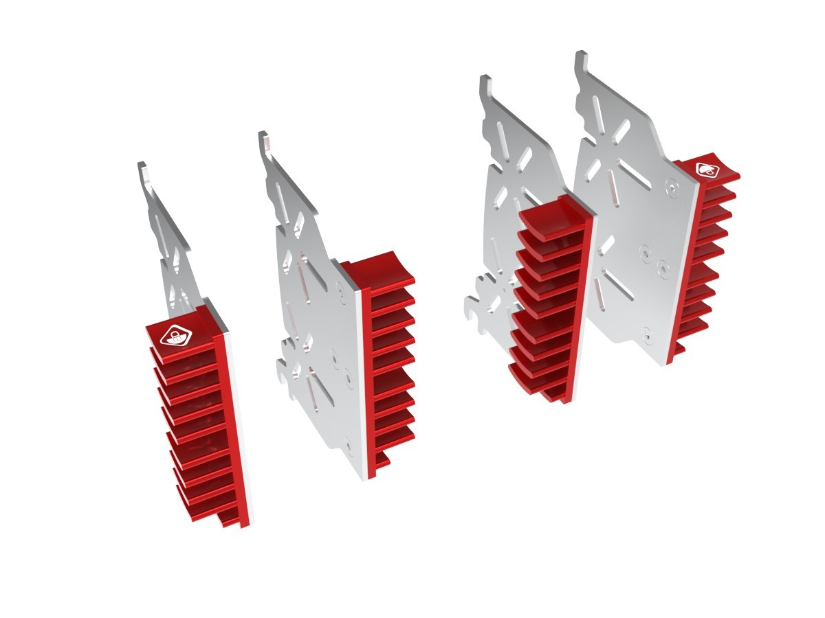 DBK DUCABIKE BPR07 Ducati Streetfighter / Panigale (2025+) Brake Plate Radiator – Accessories in the Motodeal Motorcycle Aftermarket Accessories and Parts Online Shop