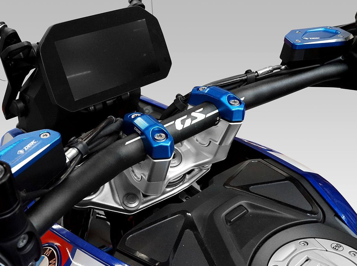 BRM06 - DBK BMW R1300GS (2024+) Handlebar Risers Kit – Accessories in the Motodeal Motorcycle Aftermarket Accessories and Parts Online Shop