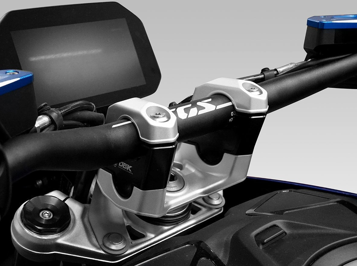 BRM06 - DBK BMW R1300GS (2024+) Handlebar Risers Kit – Accessories in the Motodeal Motorcycle Aftermarket Accessories and Parts Online Shop