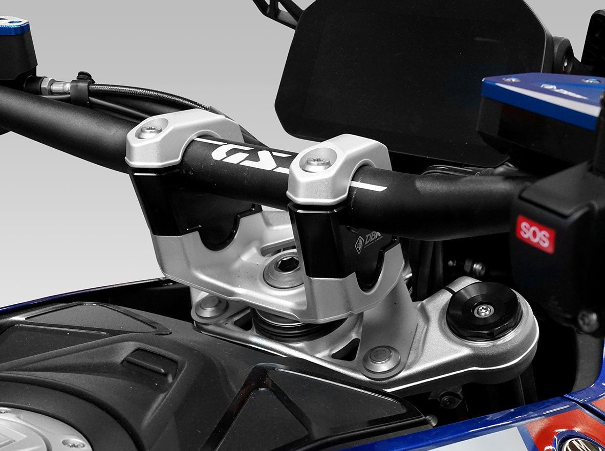 BRM06 - DBK BMW R1300GS (2024+) Handlebar Risers Kit – Accessories in the Motodeal Motorcycle Aftermarket Accessories and Parts Online Shop