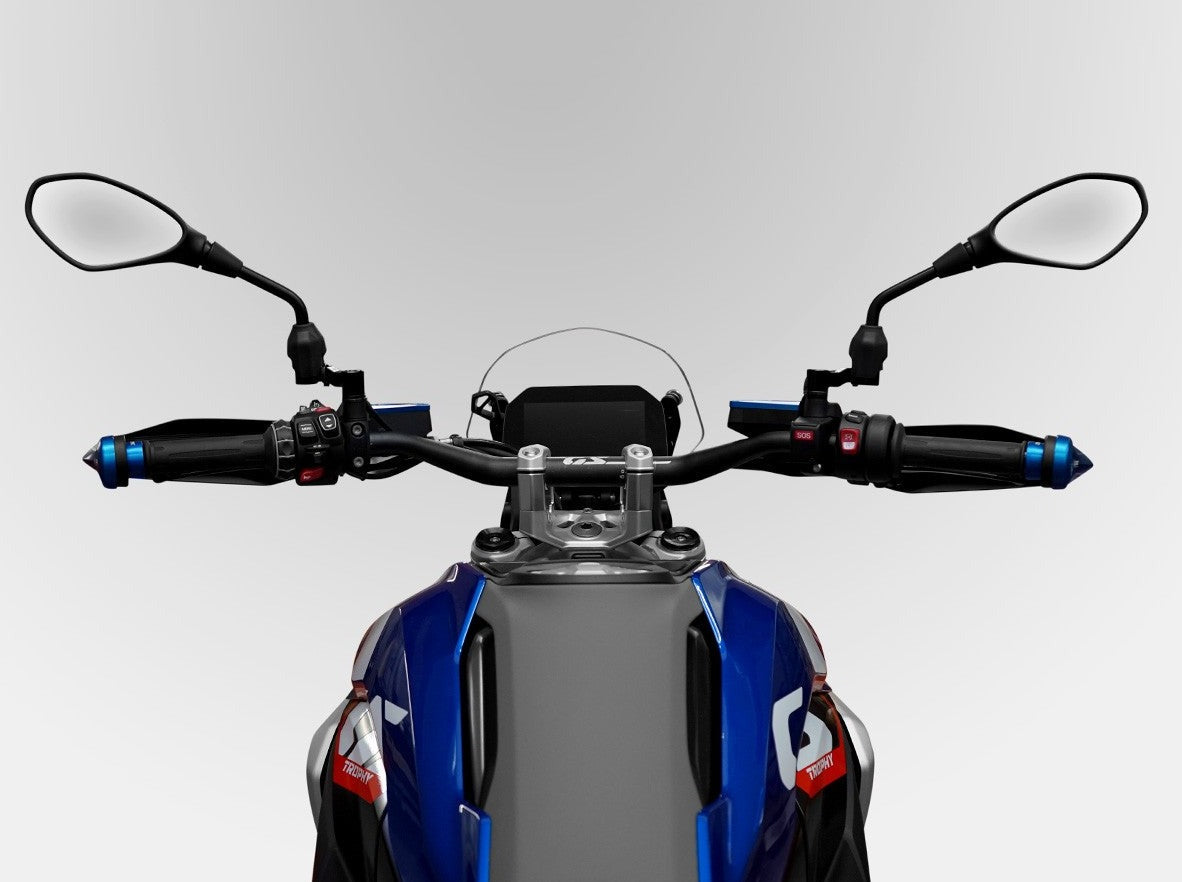 BRM06 - DBK BMW R1300GS (2024+) Handlebar Risers Kit – Accessories in the Motodeal Motorcycle Aftermarket Accessories and Parts Online Shop