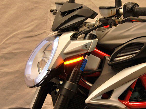 NEW RAGE CYCLES MV Agusta Brutale 800 / RR (2017+) LED Front Turn Signals – Accessories in the 2WheelsHero Motorcycle Aftermarket Accessories and Parts Online Shop