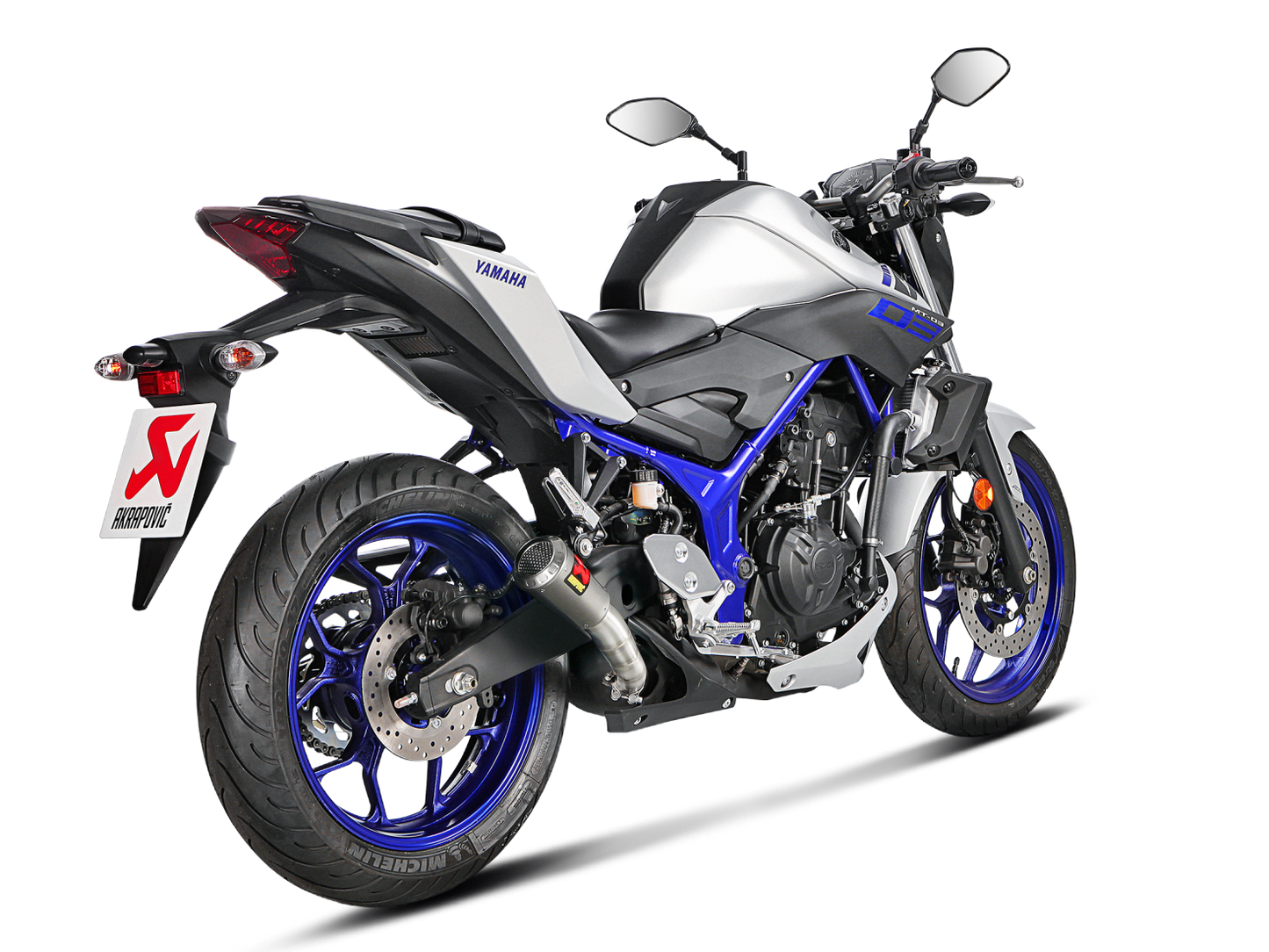 AKRAPOVIC S-Y2SO11-AHCSS Yamaha MT-03 / YZF-R3 / R25 Slip-On Exhaust (SS) – Accessories in the 2WheelsHero Motorcycle Aftermarket Accessories and Parts Online Shop