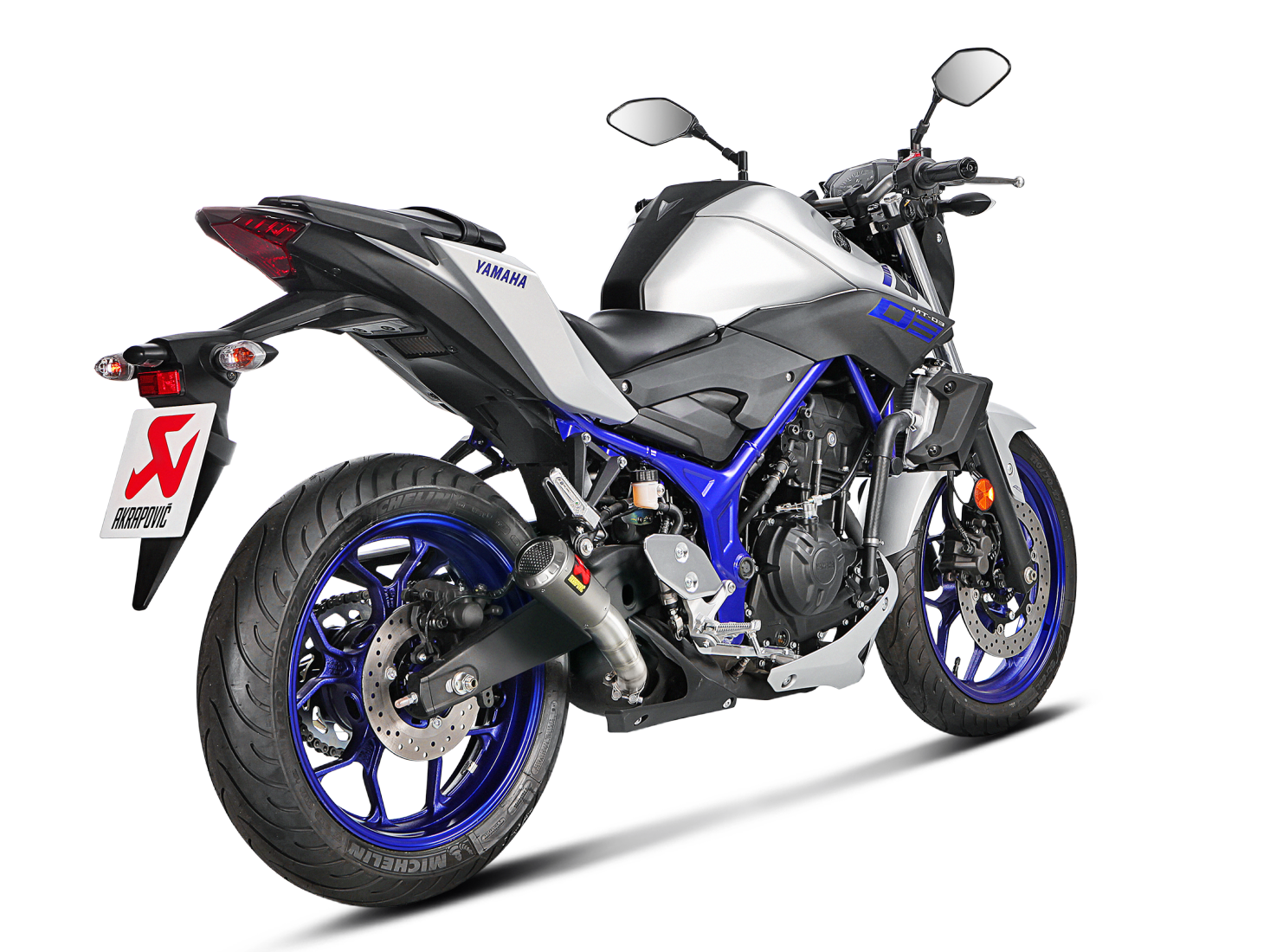 AKRAPOVIC S-Y2SO11-AHCSS Yamaha MT-03 / YZF-R3 / R25 Slip-On Exhaust (SS) – Accessories in the 2WheelsHero Motorcycle Aftermarket Accessories and Parts Online Shop