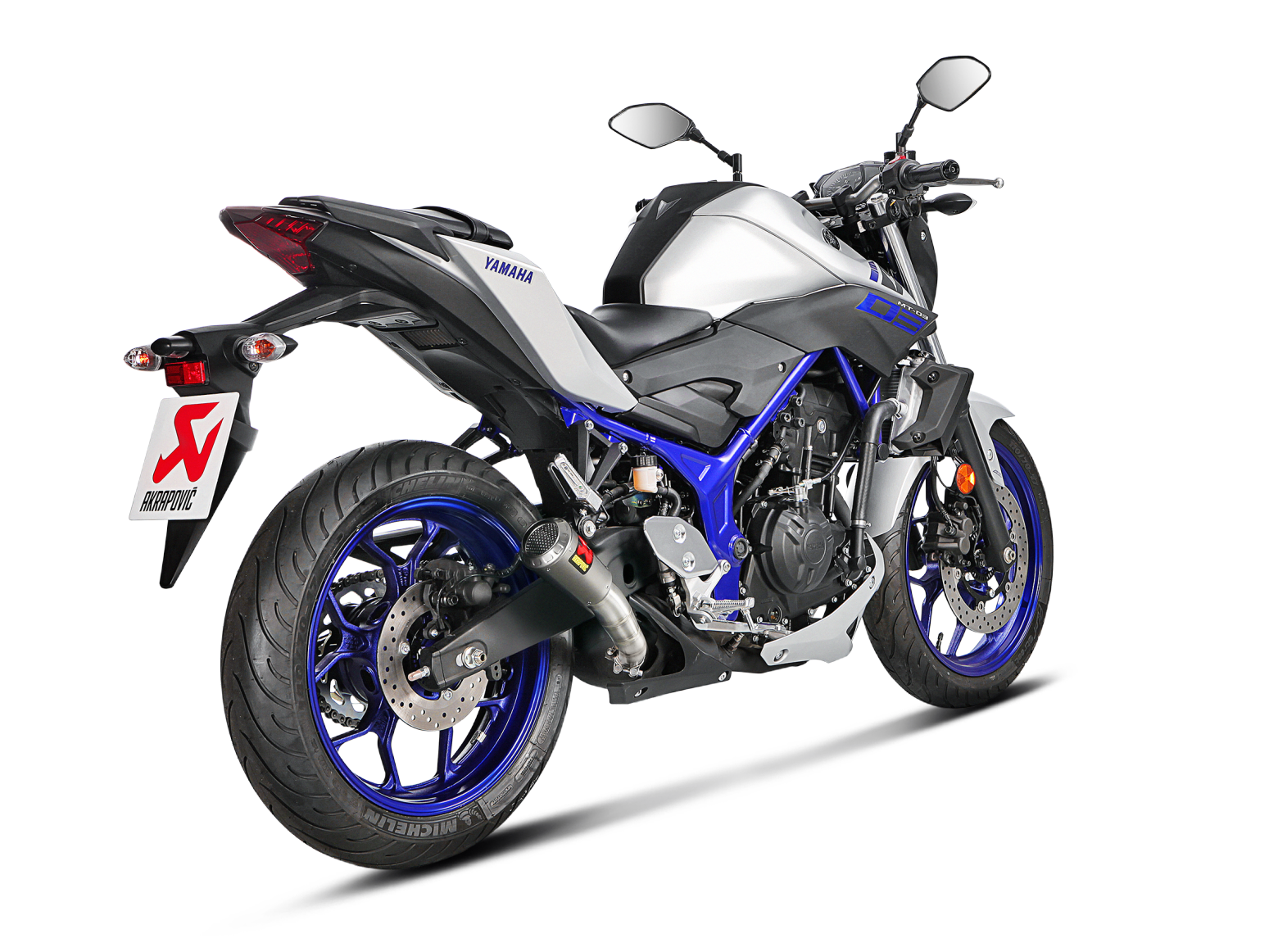 AKRAPOVIC S-Y2SO11-AHCSS Yamaha MT-03 (2021+) Slip-On Exhaust (SS) – Accessories in the 2WheelsHero Motorcycle Aftermarket Accessories and Parts Online Shop