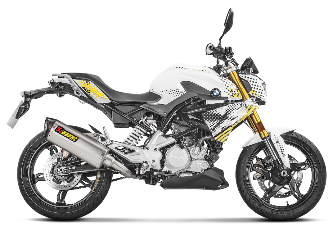 AKRAPOVIC S-B3R1-HRSS-1 BMW G310R / G310GS (2020+) Exhaust System "Racing Line" (SS) – Accessories in the 2WheelsHero Motorcycle Aftermarket Accessories and Parts Online Shop