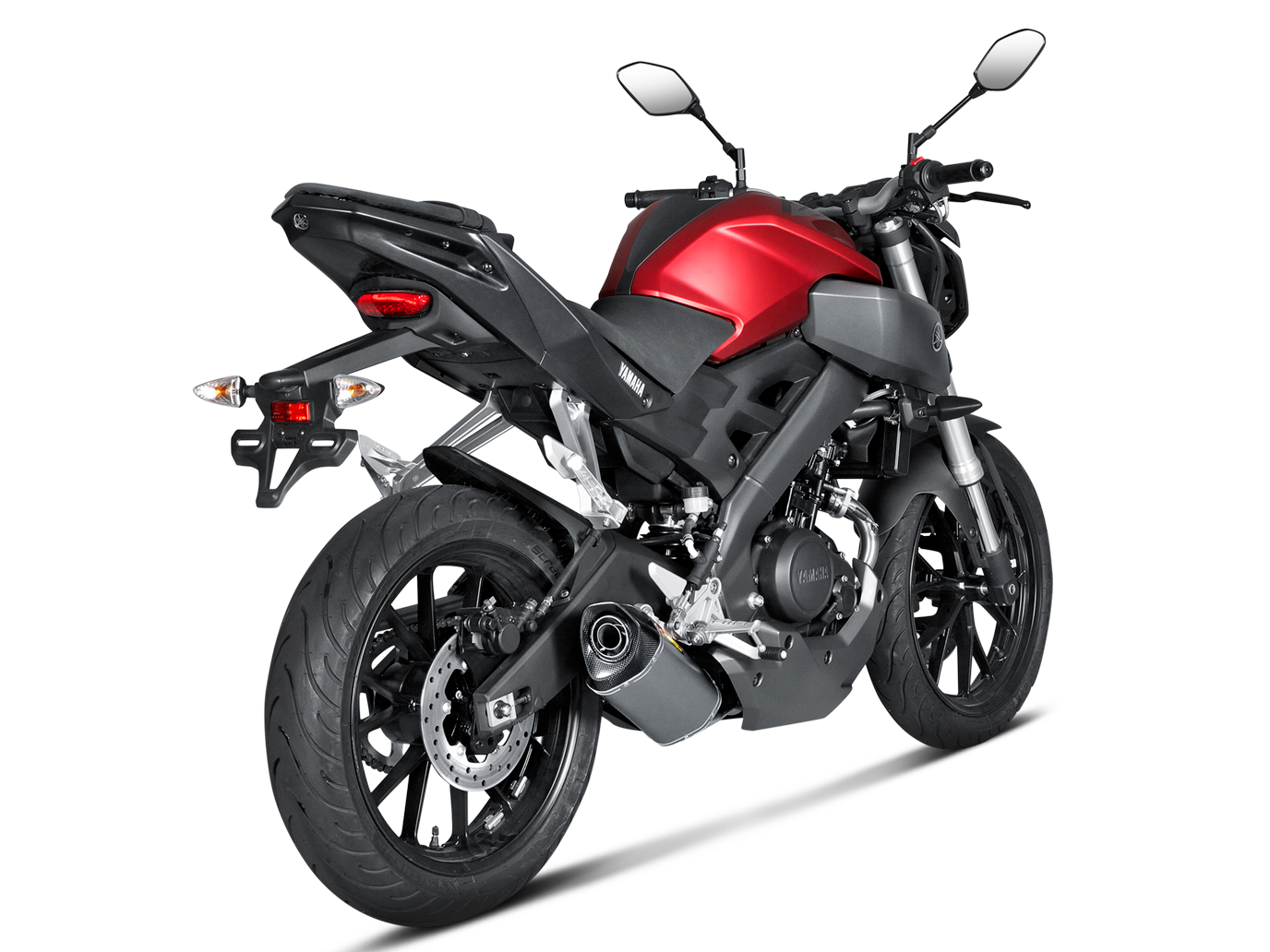 AKRAPOVIC S-Y125R4-HRT Yamaha MT-125 / YZF-R125 (2019+) Exhaust System "Racing Line" (titanium) – Accessories in the 2WheelsHero Motorcycle Aftermarket Accessories and Parts Online Shop