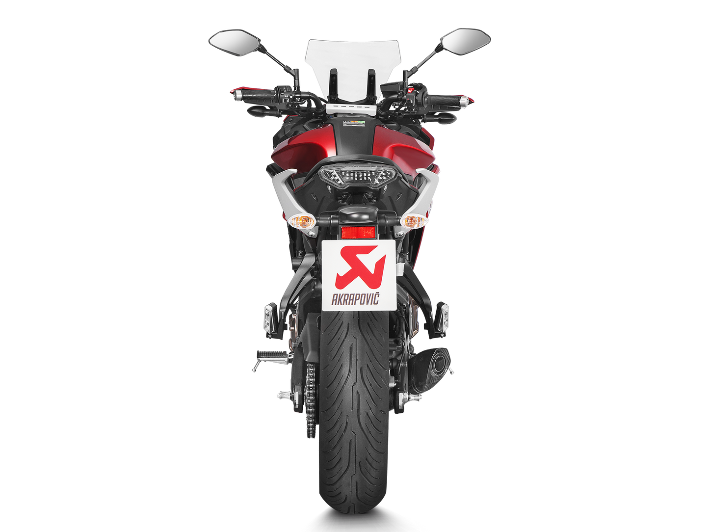 AKRAPOVIC S-Y7R2-AFC Yamaha MT-07 / Tracer 700 / XSR700 Exhaust System "Racing Line" (carbon) – Accessories in the 2WheelsHero Motorcycle Aftermarket Accessories and Parts Online Shop