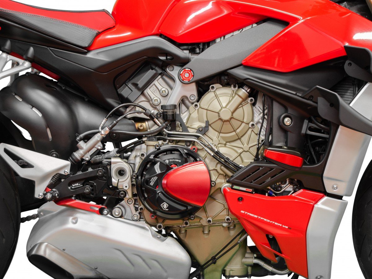 CC10 - DUCABIKE Ducati Panigale V4R Clear Clutch Cover – Accessories in the Motodeal Motorcycle Aftermarket Accessories and Parts Online Shop