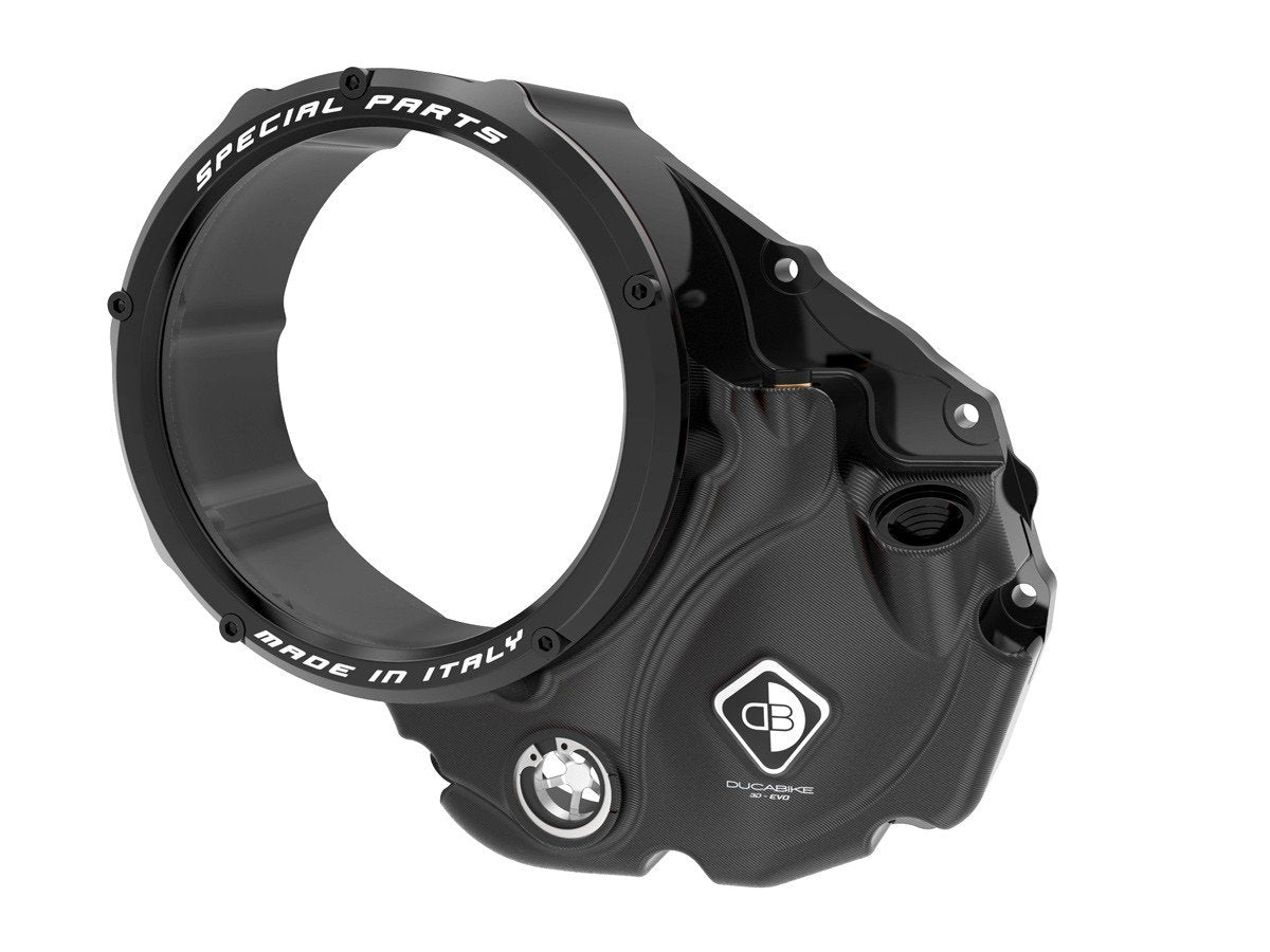 CCDV04 - DUCABIKE Ducati Oil Bath Clear Clutch Cover – Accessories in the Motodeal Motorcycle Aftermarket Accessories and Parts Online Shop