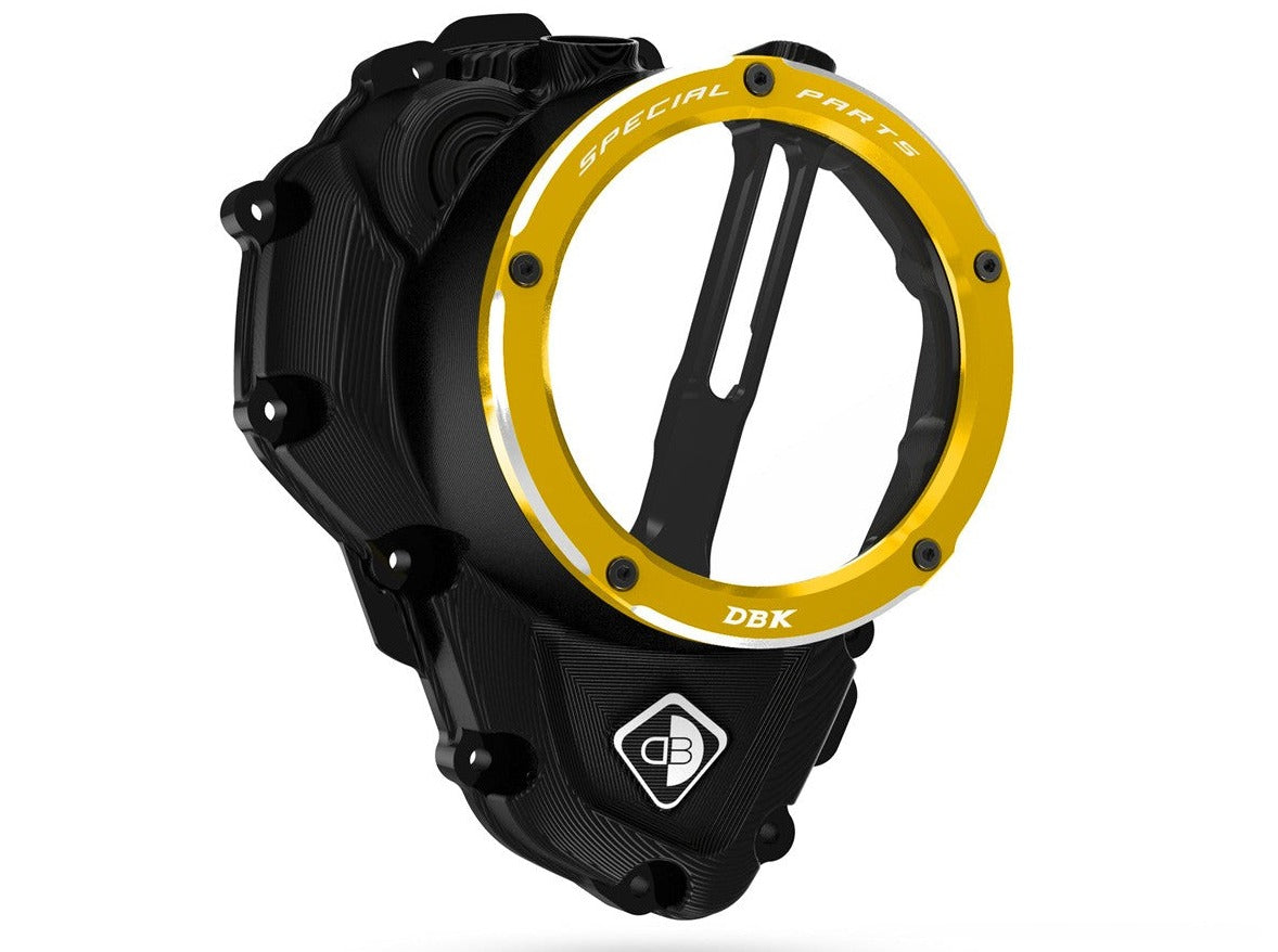 CCDV11 - DBK Triumph Clear Clutch Cover Oil Bath 3D-EVO – Accessories in the Motodeal Motorcycle Aftermarket Accessories and Parts Online Shop