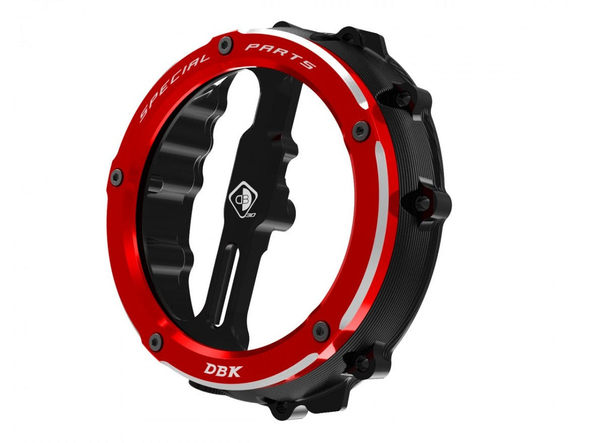 CCDV12 - DBK BMW M series / S series (2019+) Oil Bath Clear Clutch Cover "3D-EVO" – Accessories in the Motodeal Motorcycle Aftermarket Accessories and Parts Online Shop