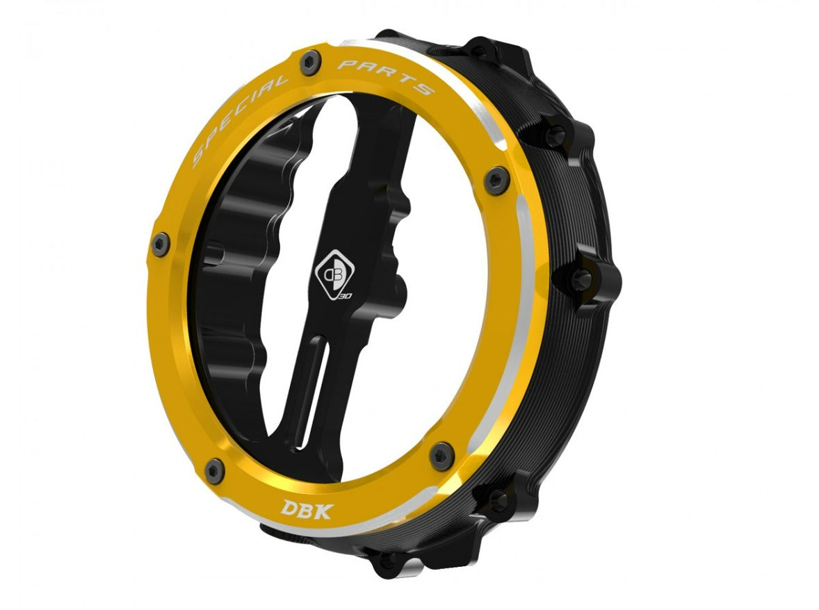 CCDV12 - DBK BMW M series / S series (2019+) Oil Bath Clear Clutch Cover "3D-EVO" – Accessories in the Motodeal Motorcycle Aftermarket Accessories and Parts Online Shop