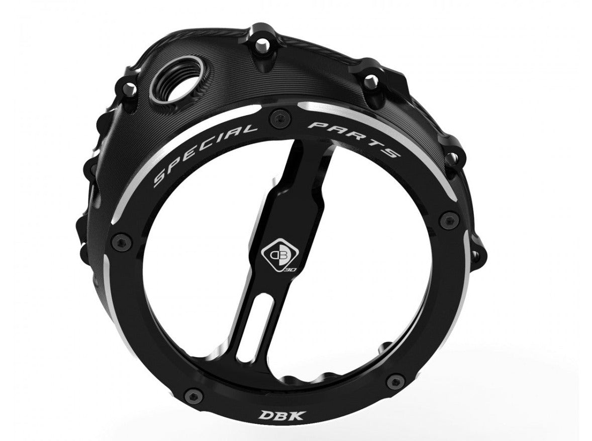 CCDV12 - DBK BMW M series / S series (2019+) Oil Bath Clear Clutch Cover "3D-EVO" – Accessories in the Motodeal Motorcycle Aftermarket Accessories and Parts Online Shop