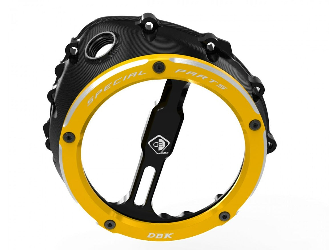 CCDV12 - DBK BMW M series / S series (2019+) Oil Bath Clear Clutch Cover "3D-EVO" – Accessories in the Motodeal Motorcycle Aftermarket Accessories and Parts Online Shop