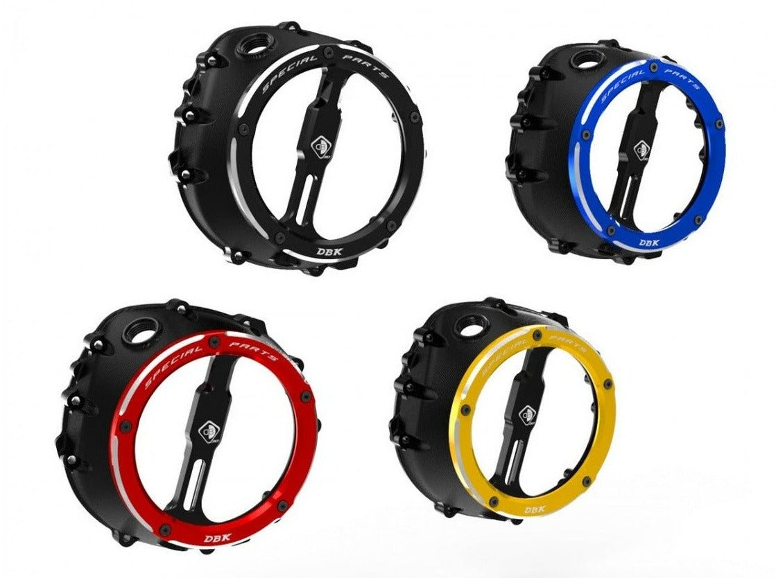 CCDV12 - DBK BMW M series / S series (2019+) Oil Bath Clear Clutch Cover "3D-EVO" – Accessories in the Motodeal Motorcycle Aftermarket Accessories and Parts Online Shop