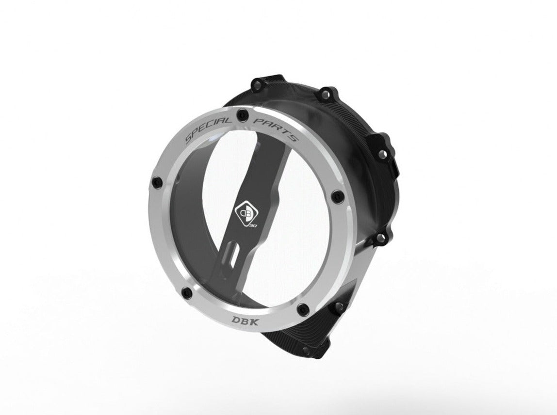 CCDV13 - DBK Triumph Street Triple 765 (2017+) Clear Clutch Cover Oil Bath 3D-EVO – Accessories in the Motodeal Motorcycle Aftermarket Accessories and Parts Online Shop