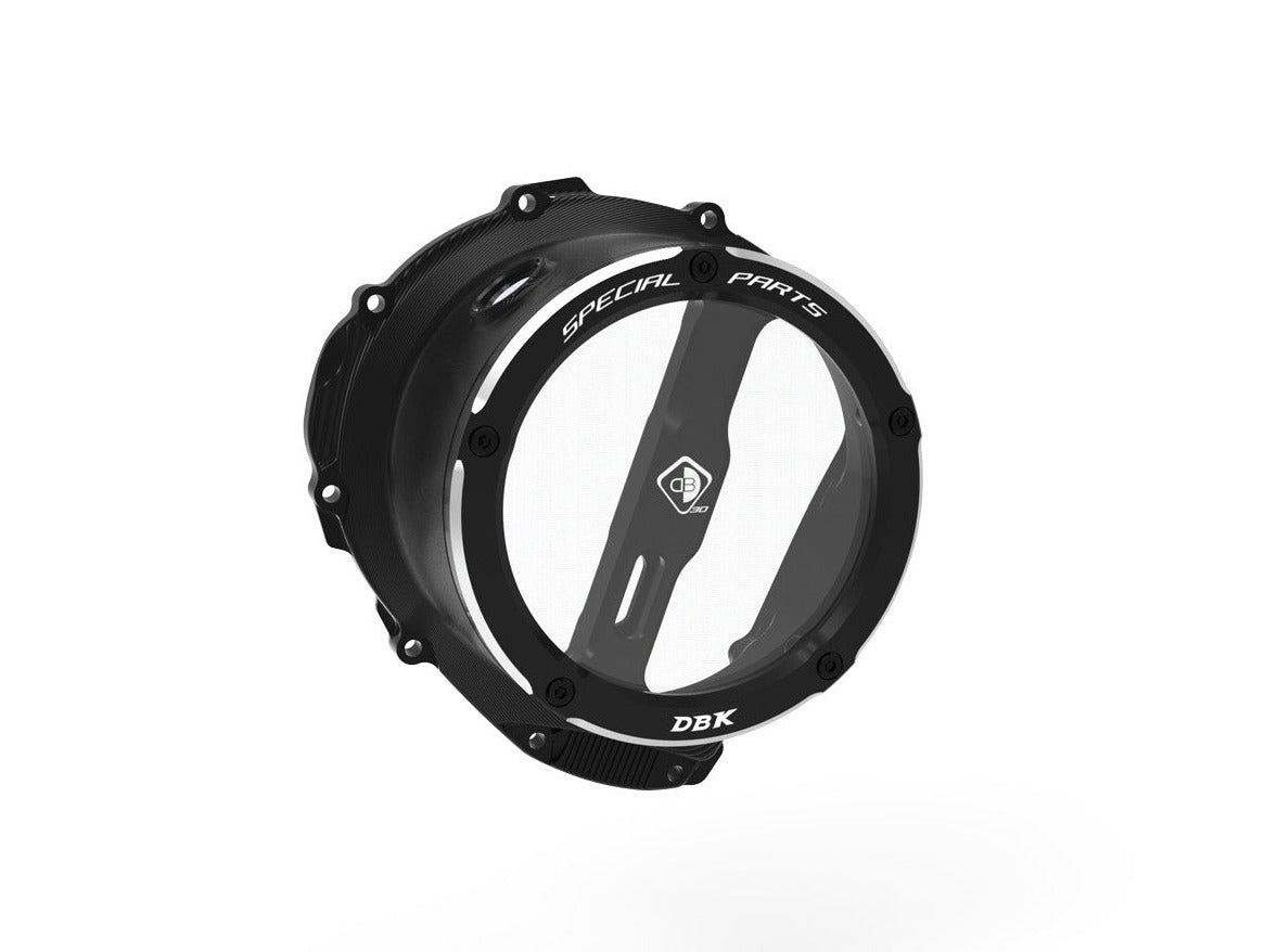 CCDV13 - DBK Triumph Street Triple 765 (2017+) Clear Clutch Cover Oil Bath 3D-EVO – Accessories in the Motodeal Motorcycle Aftermarket Accessories and Parts Online Shop