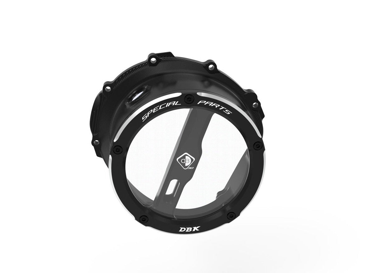 CCDV13 - DBK Triumph Street Triple 765 (2017+) Clear Clutch Cover Oil Bath 3D-EVO – Accessories in the Motodeal Motorcycle Aftermarket Accessories and Parts Online Shop