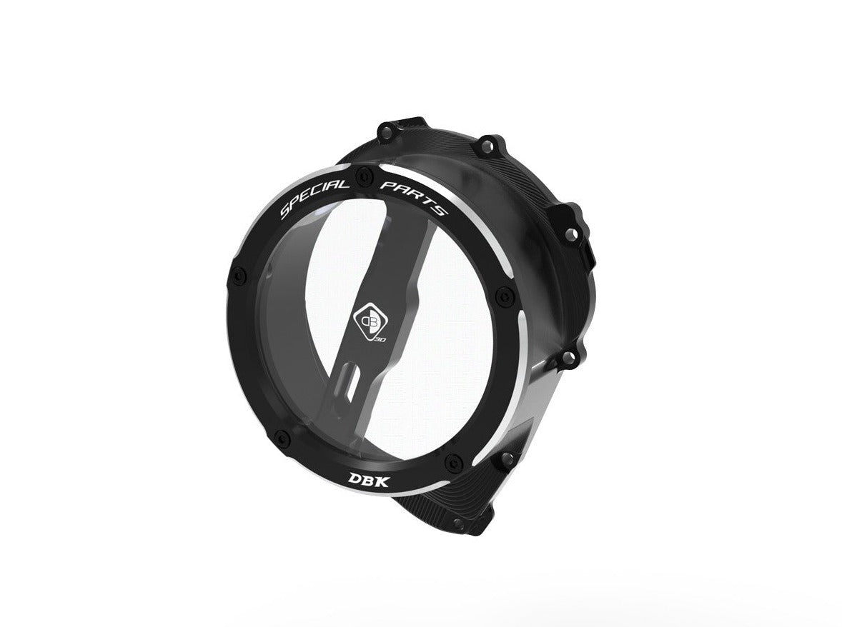 CCDV13 - DBK Triumph Street Triple 765 (2017+) Clear Clutch Cover Oil Bath 3D-EVO – Accessories in the Motodeal Motorcycle Aftermarket Accessories and Parts Online Shop
