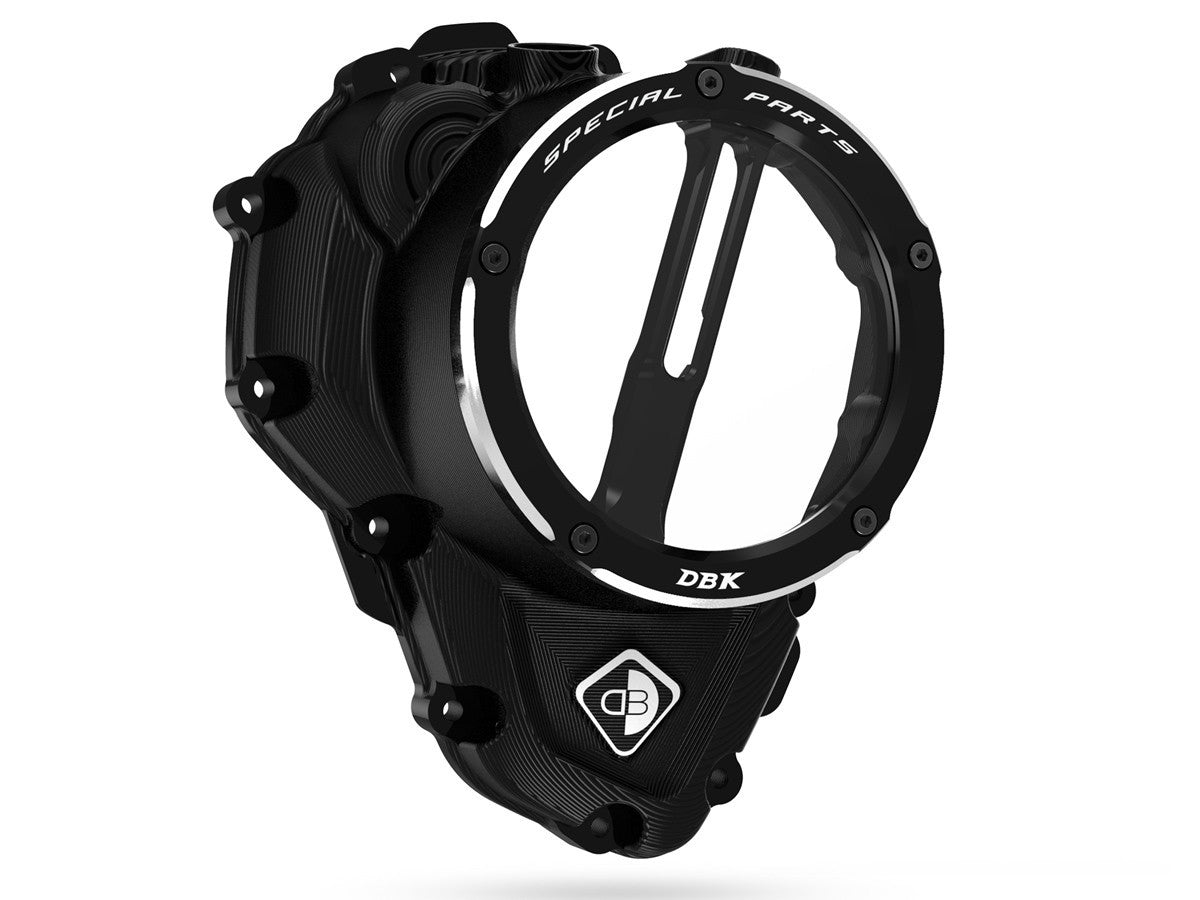 DBK DUCABIKE CCDV16 Triumph Clear Clutch Cover Oil Bath "3D EVO LED" – Accessories in the Motodeal Motorcycle Aftermarket Accessories and Parts Online Shop