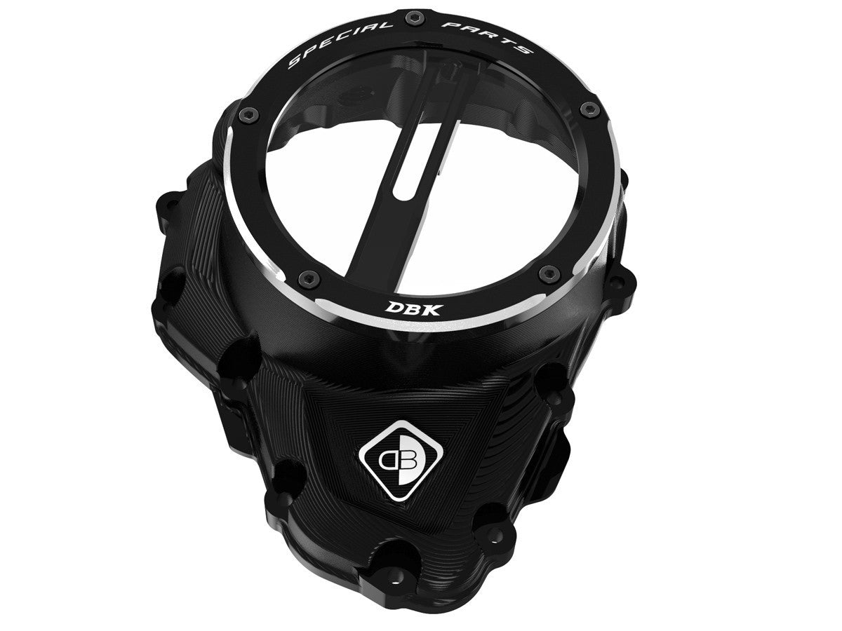 DBK DUCABIKE CCDV16 Triumph Clear Clutch Cover Oil Bath "3D EVO LED" – Accessories in the Motodeal Motorcycle Aftermarket Accessories and Parts Online Shop
