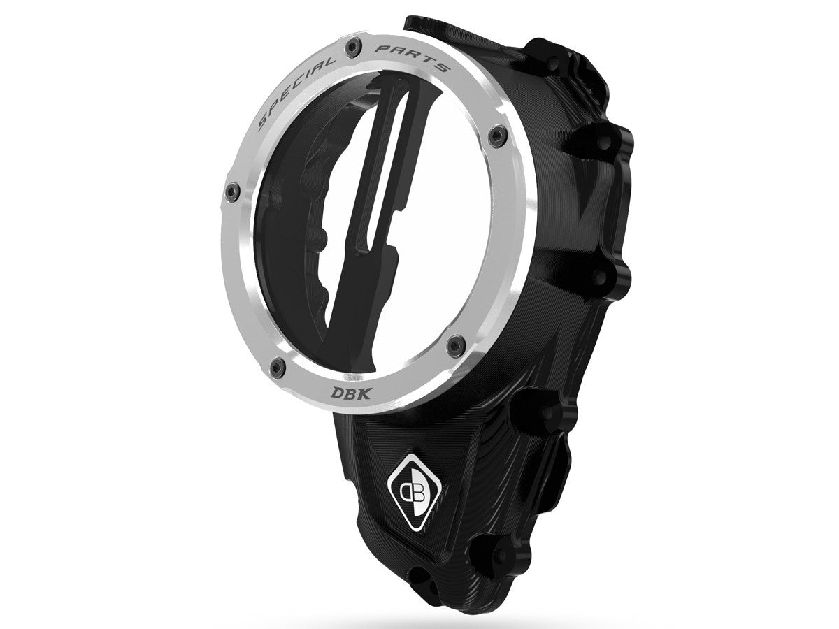 DBK DUCABIKE CCDV16 Triumph Clear Clutch Cover Oil Bath "3D EVO LED" – Accessories in the Motodeal Motorcycle Aftermarket Accessories and Parts Online Shop