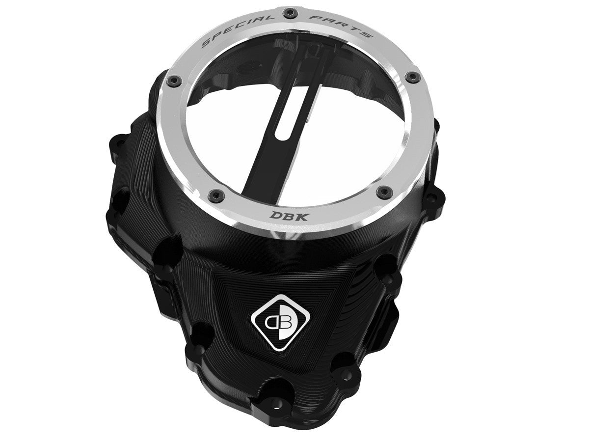 DBK DUCABIKE CCDV16 Triumph Clear Clutch Cover Oil Bath "3D EVO LED" – Accessories in the Motodeal Motorcycle Aftermarket Accessories and Parts Online Shop