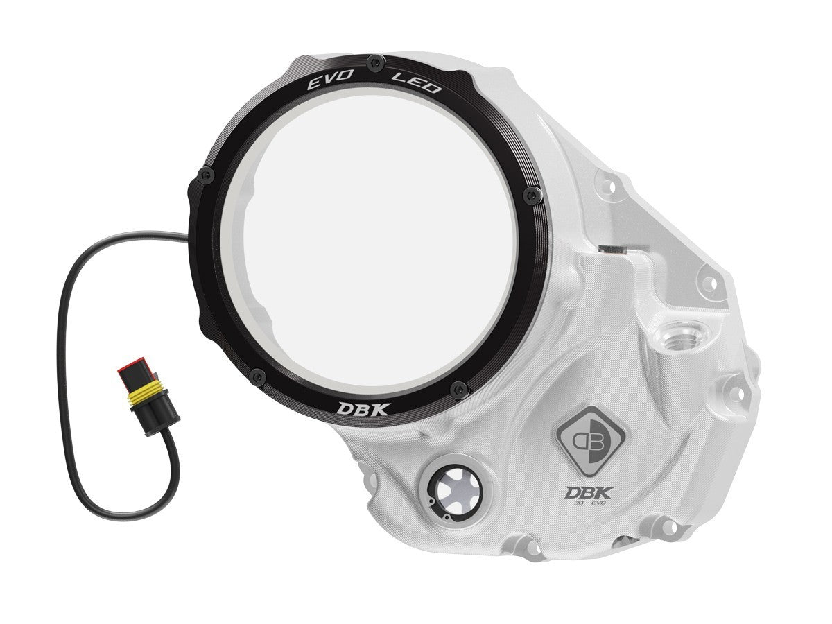 DBK DUCABIKE CCDVL05 Ducati Clear Clutch Cover "Evo LED"