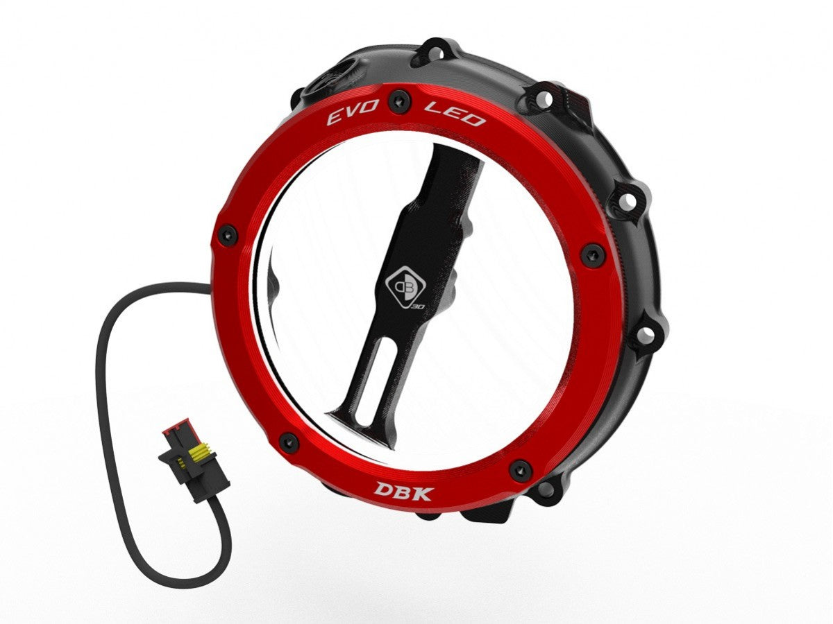 DBK DUCABIKE CCDVL12 BMW (2019+) Clear Clutch Cover "EVO LED" – Accessories in the Motodeal Motorcycle Aftermarket Accessories and Parts Online Shop
