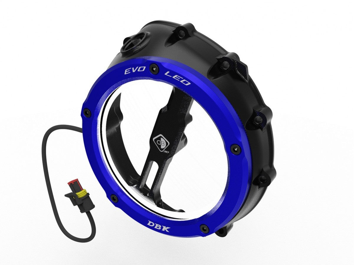 DBK DUCABIKE CCDVL12 BMW (2019+) Clear Clutch Cover "EVO LED" – Accessories in the Motodeal Motorcycle Aftermarket Accessories and Parts Online Shop