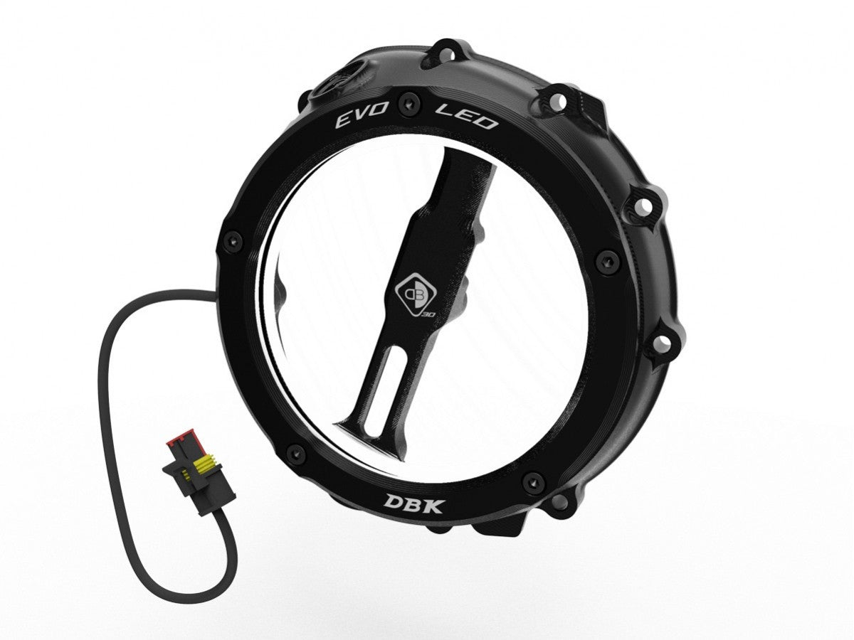 DBK DUCABIKE CCDVL12 BMW (2019+) Clear Clutch Cover "EVO LED" – Accessories in the Motodeal Motorcycle Aftermarket Accessories and Parts Online Shop