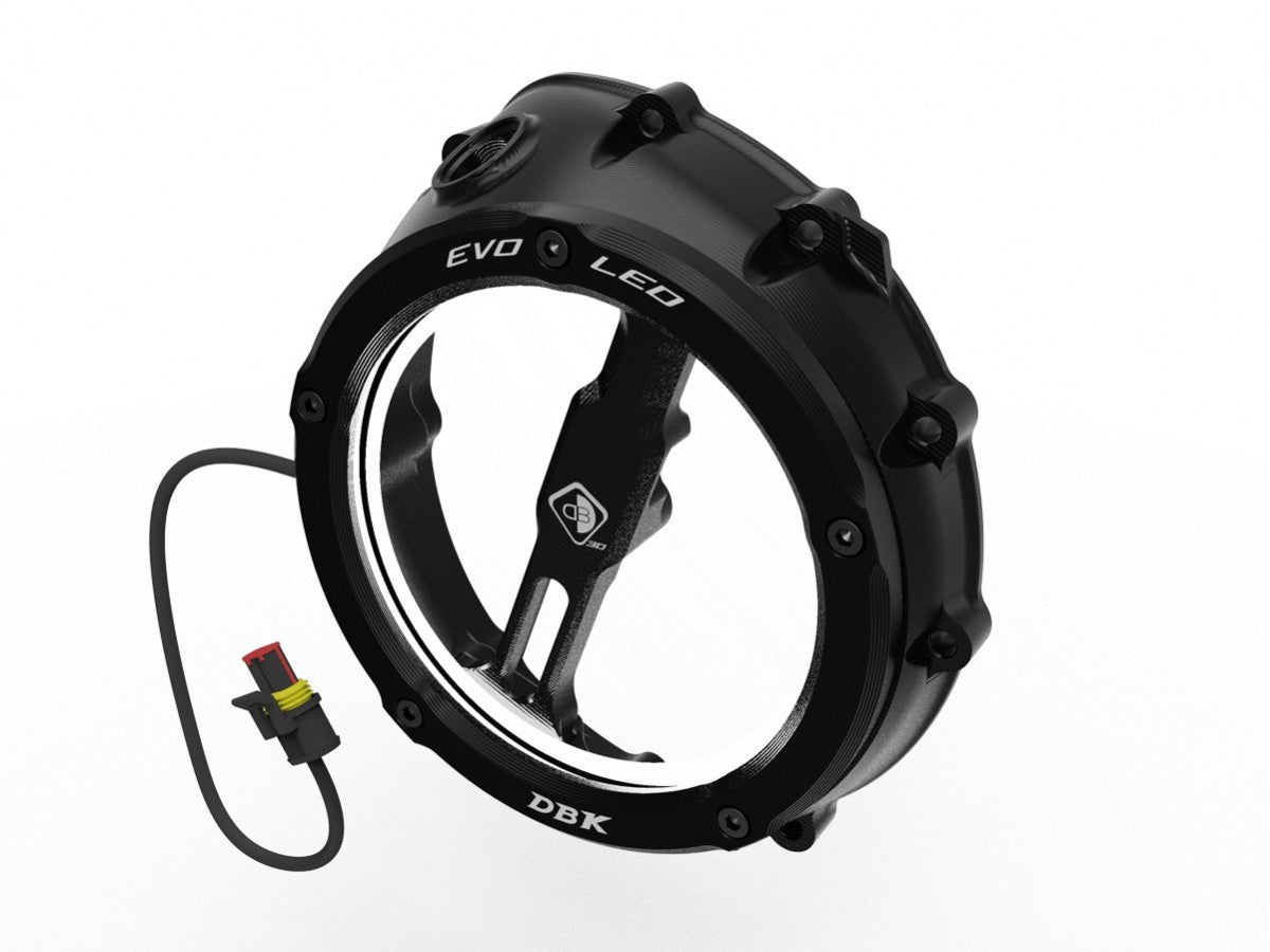 DBK DUCABIKE CCDVL12 BMW (2019+) Clear Clutch Cover "EVO LED" – Accessories in the Motodeal Motorcycle Aftermarket Accessories and Parts Online Shop