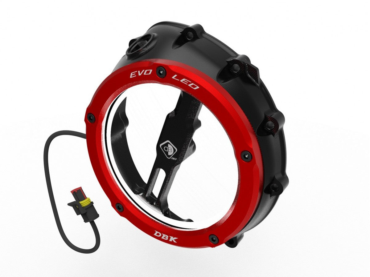 DBK DUCABIKE CCDVL12 BMW (2019+) Clear Clutch Cover "EVO LED" – Accessories in the Motodeal Motorcycle Aftermarket Accessories and Parts Online Shop
