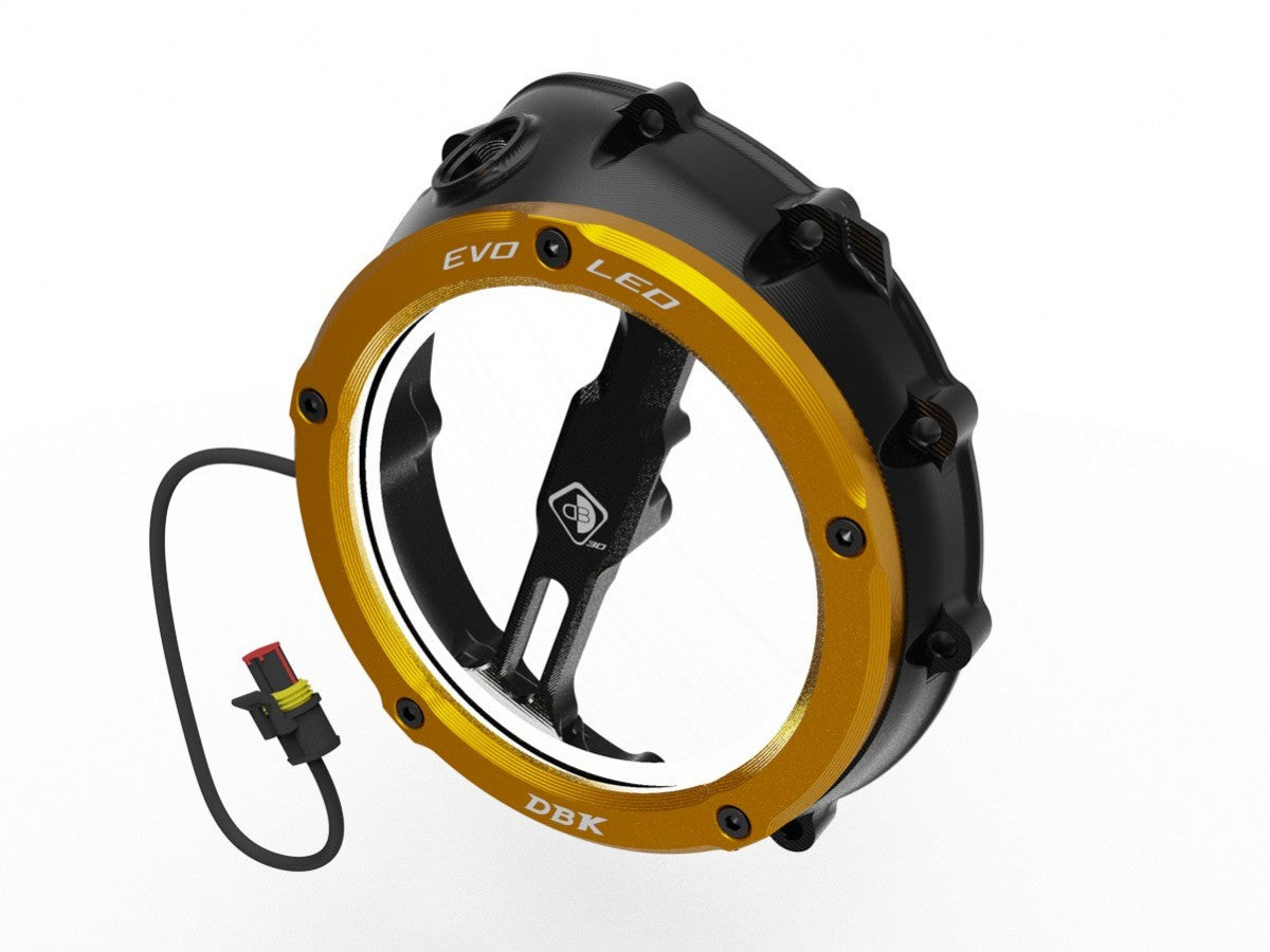 DBK DUCABIKE CCDVL12 BMW (2019+) Clear Clutch Cover "EVO LED" – Accessories in the Motodeal Motorcycle Aftermarket Accessories and Parts Online Shop