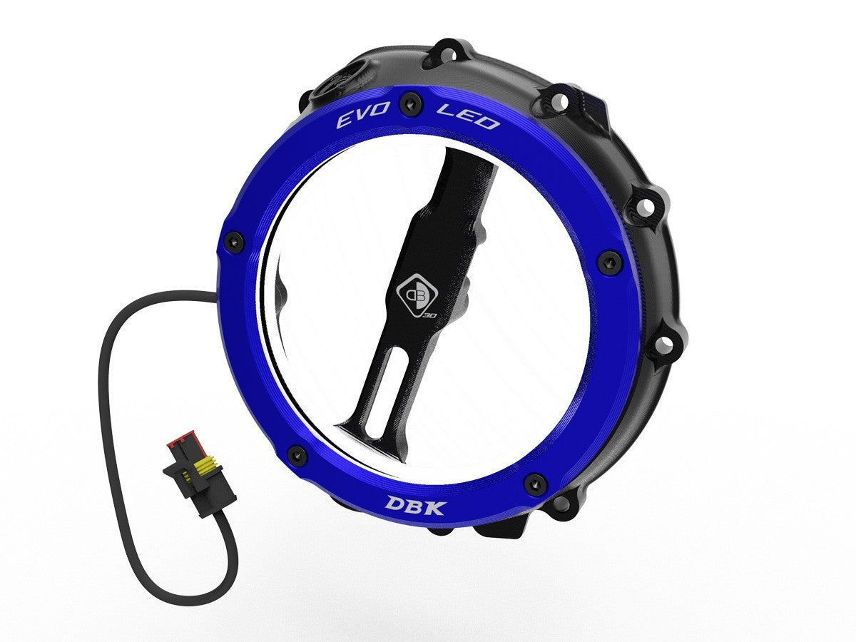 DBK DUCABIKE CCDVL12 BMW (2019+) Clear Clutch Cover "EVO LED" – Accessories in the Motodeal Motorcycle Aftermarket Accessories and Parts Online Shop