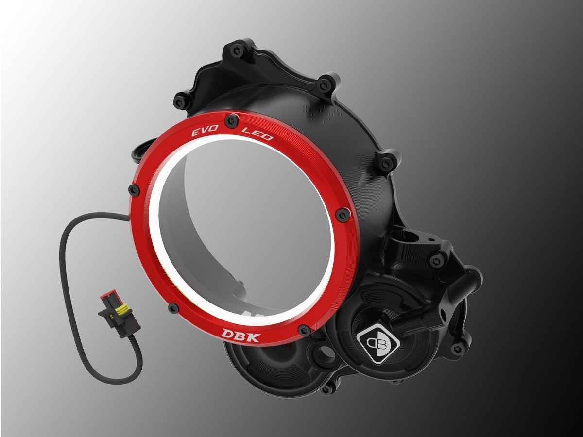 DBK DUCABIKE CCDVL15 Ducati Hypermotard 698 Mono (2024+ ) Clear Clutch Cover "3D Evo LED" – Accessories in the Motodeal Motorcycle Aftermarket Accessories and Parts Online Shop