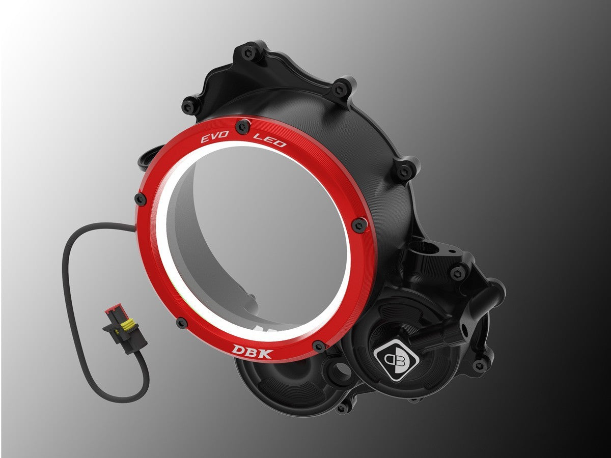 DBK DUCABIKE CCDVL15 Ducati Hypermotard 698 Mono (2024+ ) Clear Clutch Cover "3D Evo LED" – Accessories in the Motodeal Motorcycle Aftermarket Accessories and Parts Online Shop