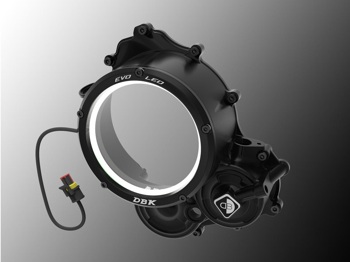 DBK DUCABIKE CCDVL15 Ducati Hypermotard 698 Mono (2024+ ) Clear Clutch Cover "3D Evo LED" – Accessories in the Motodeal Motorcycle Aftermarket Accessories and Parts Online Shop