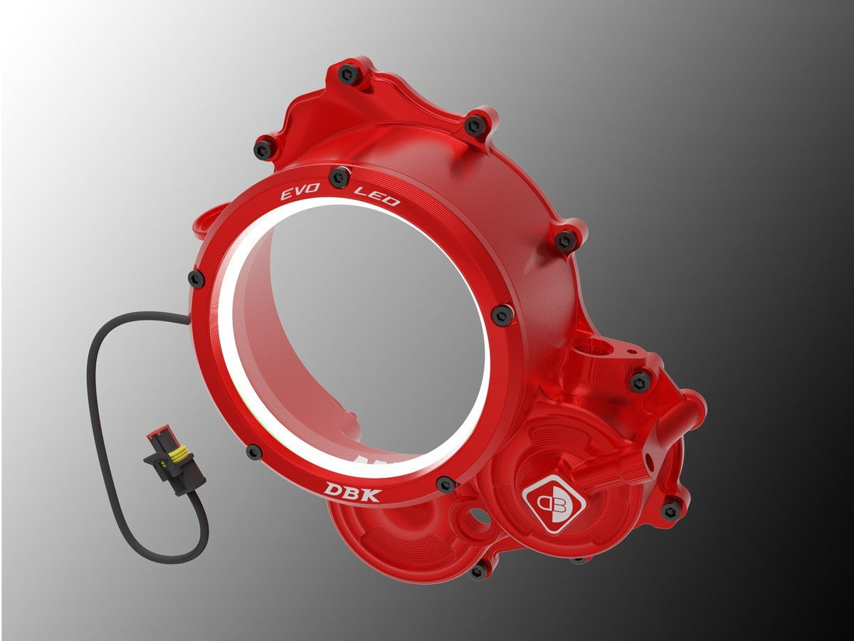 DBK DUCABIKE CCDVL15 Ducati Hypermotard 698 Mono (2024+ ) Clear Clutch Cover "3D Evo LED" – Accessories in the Motodeal Motorcycle Aftermarket Accessories and Parts Online Shop
