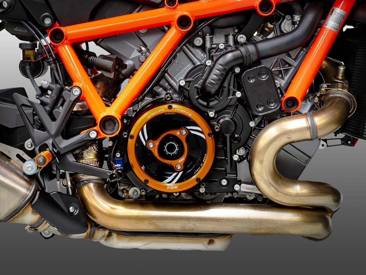 DBK DUCABIKE CCKTM01 KTM Super Duke (2016+) Clear Clutch Cover – Accessories in the Motodeal Motorcycle Aftermarket Accessories and Parts Online Shop