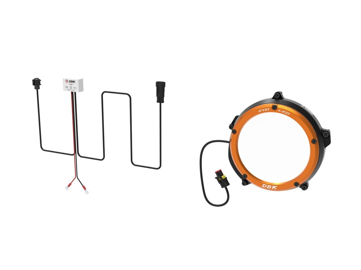 DBK DUCABIKE CCKTML01 KTM Super Duke (2016+) Clear Clutch Cover "Evo LED" – Accessories in the Motodeal Motorcycle Aftermarket Accessories and Parts Online Shop